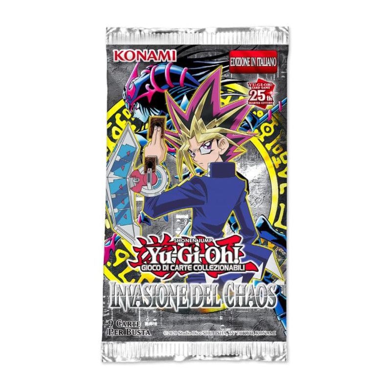 Yu-Gi-Oh! Invasione del Chaos 25th Edition (Busta 9 Carte) ITA